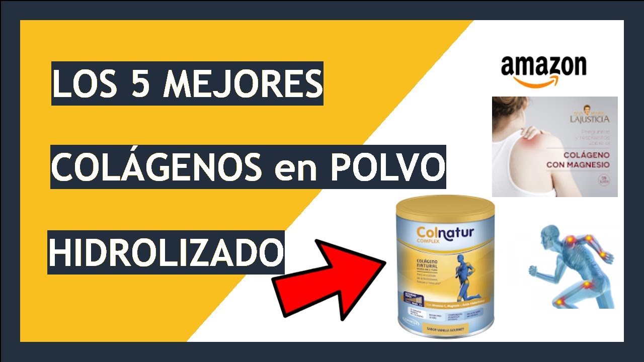 Watch 💪5 Mejores COLAGENOS hidrolizados en POLVO con Vitamina C Magnesio y Ácido Hialurónico Amazon Marcas Now 💪5 Mejores COLAGENOS hidrolizados en POLVO con Vitamina C Magnesio y Ácido Hialurónico Amazon Marcas