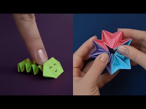 Прикольные оригами игрушки: 5 идей как сделать подвижную игрушку из бумаги • Origami Action Toys