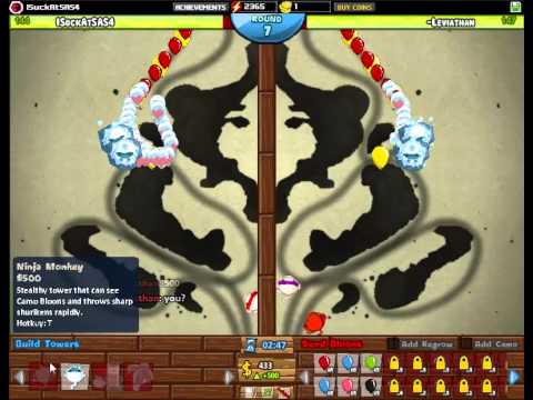 BTD battles - new map Ink Blot