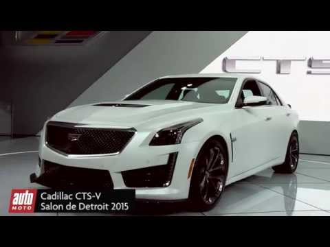 Cadillac CTS-V 2015 - Salon de Détroit