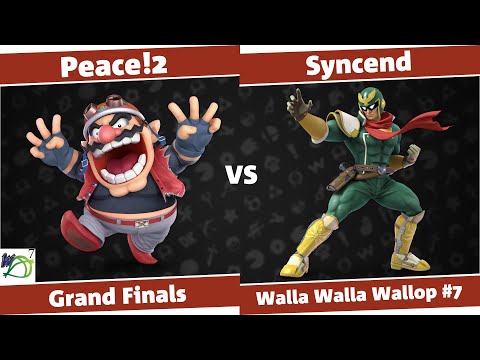 Walla Walla Wallop #7 Grand Finals - Peace!2 (Wario) vs Syncend (Captain Falcon)