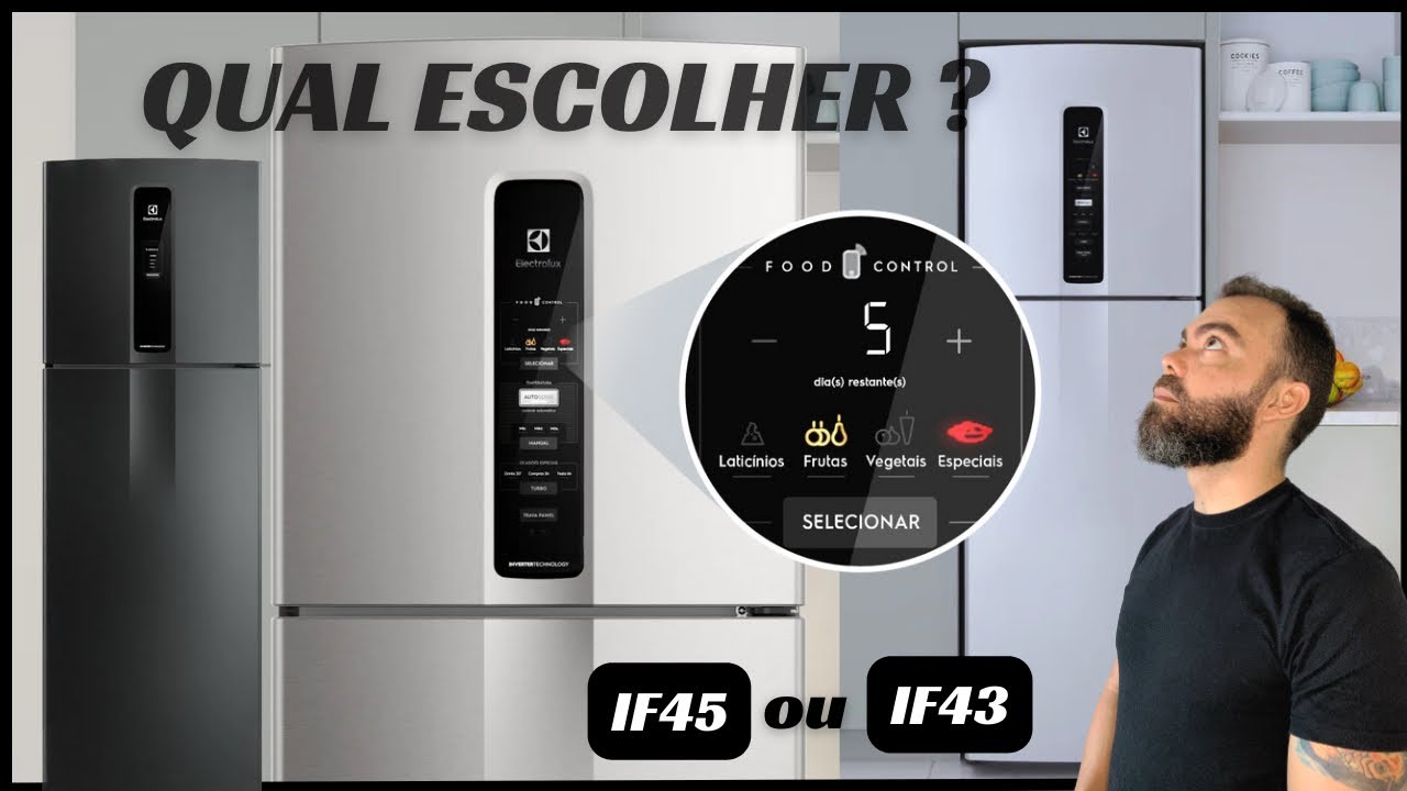 GELADEIRA ELECTROLUX IF43 390 litros ou IF45 410 litros / será q é Silenciosa, e mais econômica ?