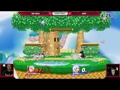 VS Weekly 8/3/17 - Losers Finals - Child (Bayonetta) vs Dath (Robin) - Smash 4