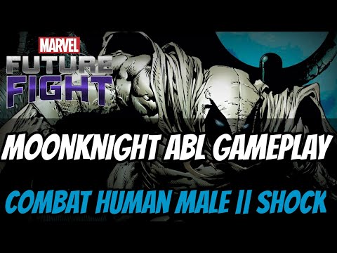 MARVEL Future Fight - Moonknight || Alliance Battle Legend || Combat Human Male (Shock)