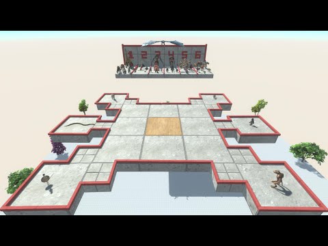 6 Faction Tournament – Who Will Win? - Animal Revolt Battle Simulator