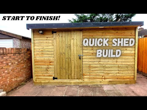 How To Build A Large Wooden Shed