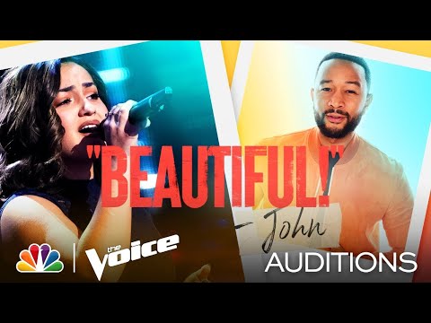 Sixteen-Year-Old Rio Doyle Performs Adele's "When We Were Young" - The Voice Blind Auditions 2021