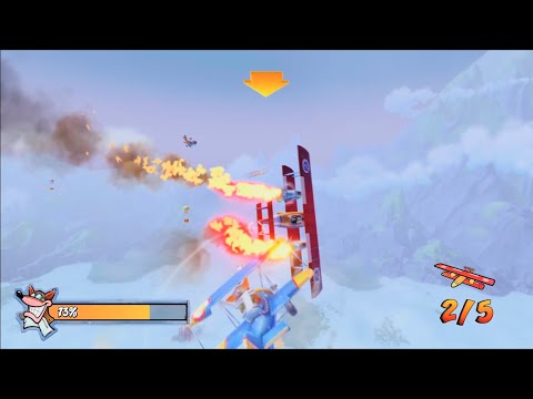 Crash Bandicoot 3: Warped “Mad Bombers” All Gems 💎 - N. Sane Trilogy (PS5) 4K