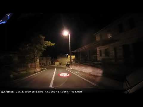 DRIVE #1422: Posušje (Bosnia and Herzegovina)-Makarska (Croatia) (timelapse 4x) *Read Description*