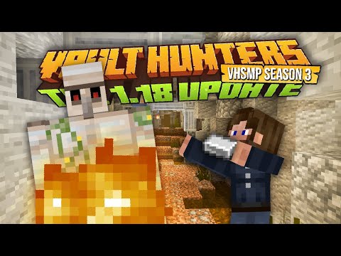 Vault Hunters SMP Season 3 | Day 4 | Vein Miner Unlocked + Iron Farm
