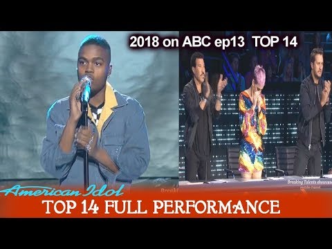 Michael J. Woodard sings “Titanium” HE TOOK THEM TO A NEW LEVEL American Idol 2018 Top 14