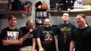 Carnifex on the Impericon Never Say Die! Tour 2013