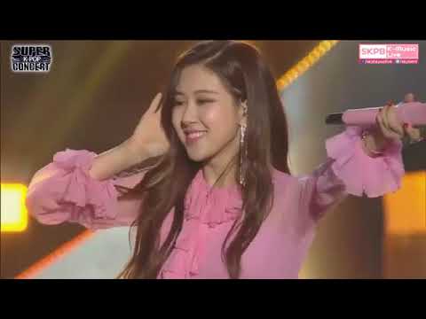 [170924] blackpink as if its your last & playing with fire at inkigayo super concert