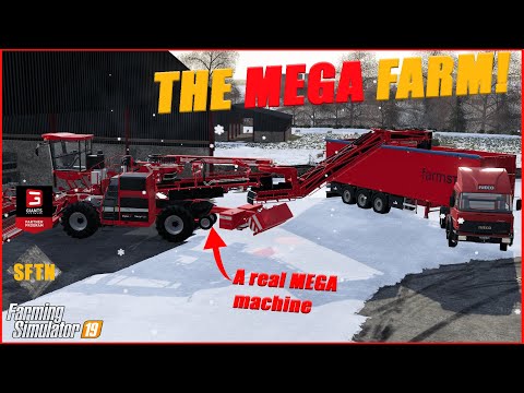 The £10,000,000 MEGA FARM! | Chellington Valley - By Oxygen David | Farming Simulator 19 - Ep9