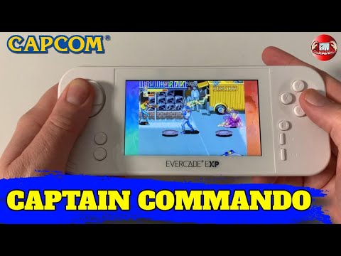 Evercade Exp Capcom Collection - First Look at Captain Commando