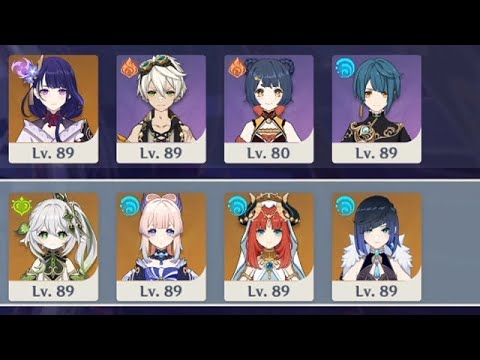 rational x nilou bloom | 3.5 spiral abyss floor 12 full clear (9 stars)