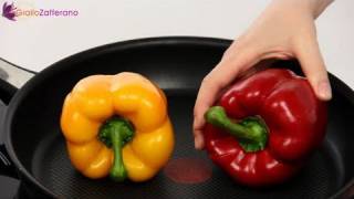 How to roast bell peppers - cooking tutorial