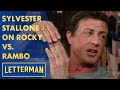 Sylvester Stallone On Rocky Vs Rambo Letterman