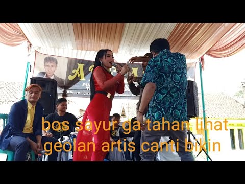 Wow goyangan si mereh bikin si bapa ga tahan ll perahu layar ll cover ll Jenita Ade Adi entertainmen