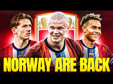 Норвегия вышла на чемпионат мира 2026 года!!!