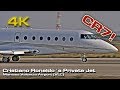 Cristiano Ronaldo´s Private Jet at Valencia!!!