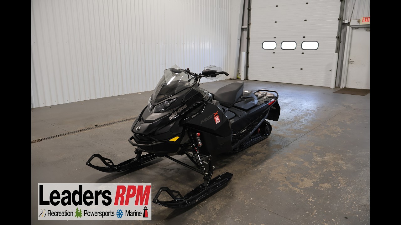 A photo of this 2026 Ski-Doo MXZ® X® 850 E-TEC 129 Ice Rip XT 1.25