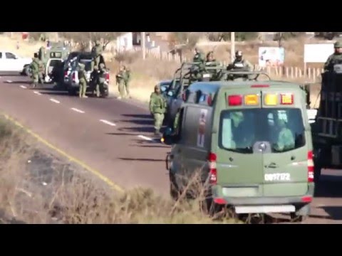 Accidente Militar Fresnillo Zacatecas