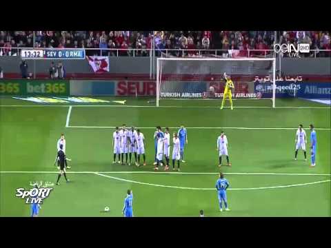 Cristiano Ronaldo Beautiful Free Kick Goal vs Sevilla!