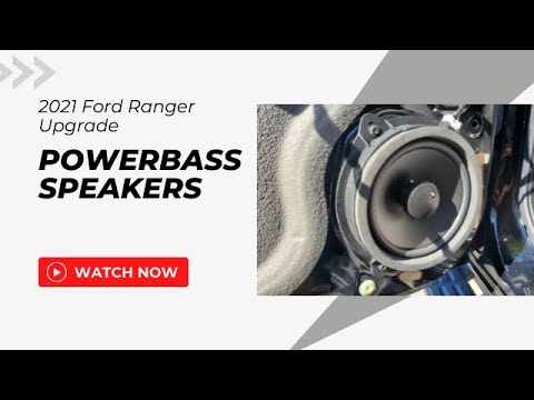 How To Install PowerBass OE652 FD 6.5" Door Speakers for 2021 Ford Ranger