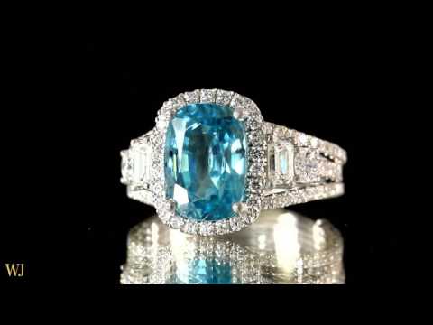 3 ROW PAVE HALO DIAMOND RING BY WONDER JEWELERS
