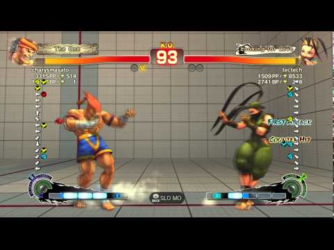 USFIV~ Adon (charysmasato) vs.  Ibuki (tectech) HD