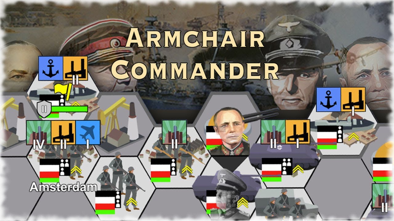 Armchair Commander a free hex turn-based WW2 title