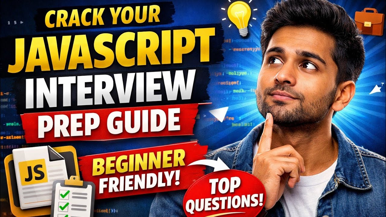 Top JavaScript Interview Questions | With Simple Answer💡