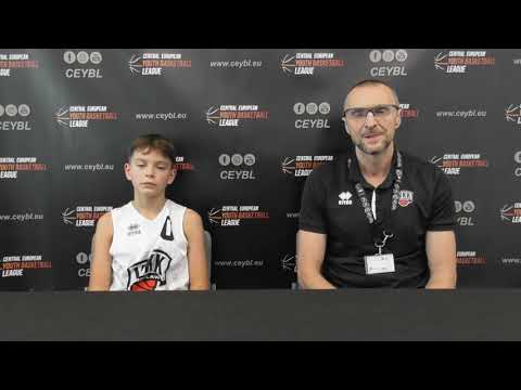CEYBL U14 - Press conference, 28.10.2022, WKK Wroclaw - BA Nymburk