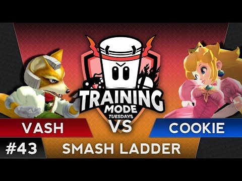 TMT 43 - Vash (Fox) VS Cookie (Peach) - SSBM Smash Ladder - Melee