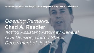 Click to play: Opening Remarks by Chad A. Readler