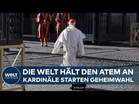 KONKLAVE BEGINNT: Neues Kirchenoberhaupt im Vatikan wird gewählt | Die Welt blickt gespannt auf Rom