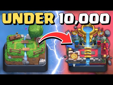 The Top 5 BEST DECKS for UNDER 10,000 Trophies in Clash Royale!