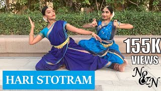 Hari Stotram  Bharatanatyam Choreography  Nidhi &a
