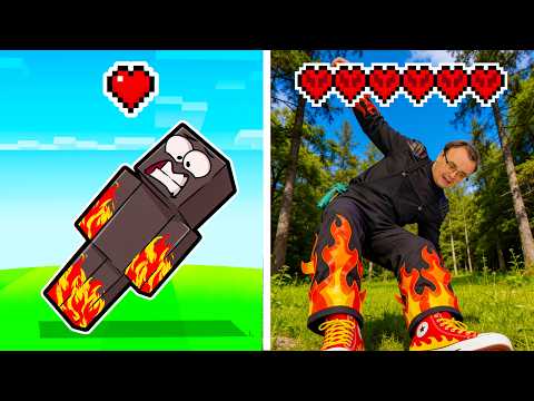 A CADA CORAÇÃO o MINECRAFT fica ALEATÓRIO!