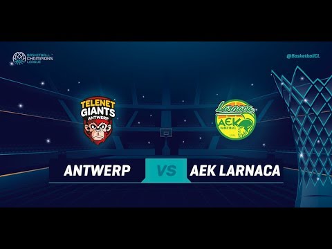 Telenet Giants Antwerp v AEK Larnaca - Full Game - Basketball Champions League 2018-19