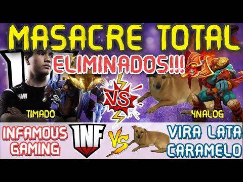 INFAMOUS VS VIRA LATA CARAMELO BO3[GAME 2]  CLOSED QUALIFIER - DREAMLEAGUE SEASON 13