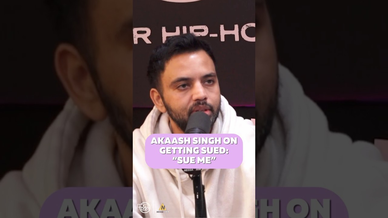 Akaash Singh: “SUE ME” 🫢