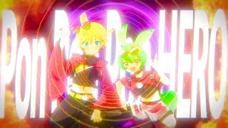 【最強】のぼせもんHERO / チバニャン&Giga - cover 【law.× サンディー】