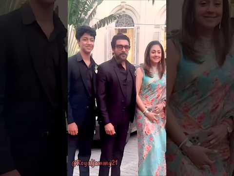 Surya 💞 Jyothika 🥰 with Family 💞 #love #music #surya #jyothika #fashiontrends