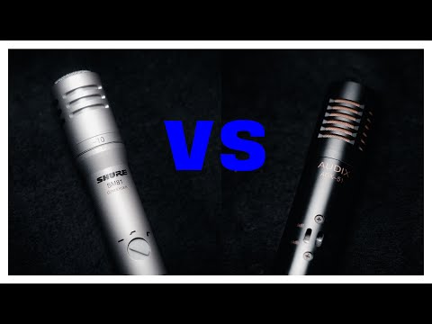 Shure SM81 vs. Audix ADX51 | Drum Overhead Comparison