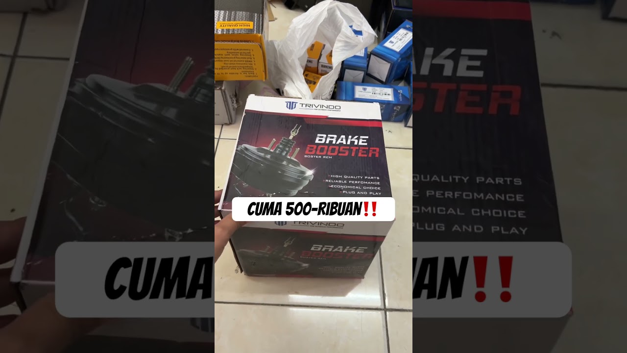 CUMA 500-RIBUAN! Brake Booster / Booster Rem Trivindo untuk Mitsubishi Kuda & Daihatsu Taruna