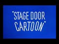 Looney Tunes Stage Door Cartoon Opening And Closing