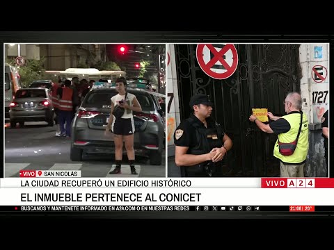 🔴 LA CIUDAD DE BUENOS AIRES RECUPERÓ UN EDIFICIO HISTÓRICO QUE PERTENECE AL CONICET