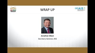 Wrap Up: IAIS 2019 Annual Conference